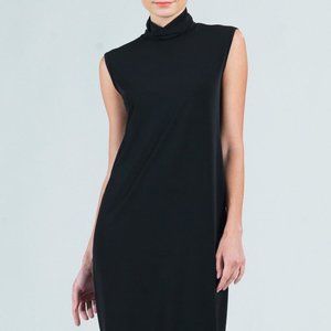 Clara Sun Woo mock neck, sleeveless dress, Medium